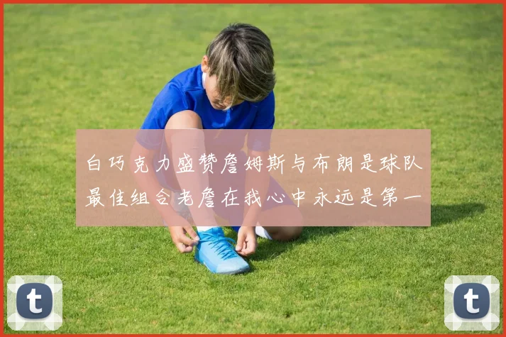 白巧克力盛赞詹姆斯与布朗是球队最佳组合老詹在我心中永远是第一人